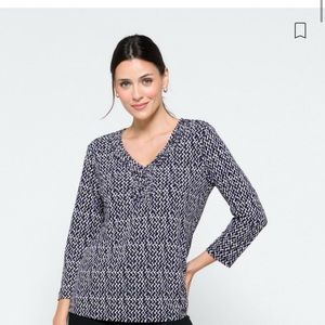 41 HAWTHORN

Relita Macrame Neckline Knit Top
L | Black